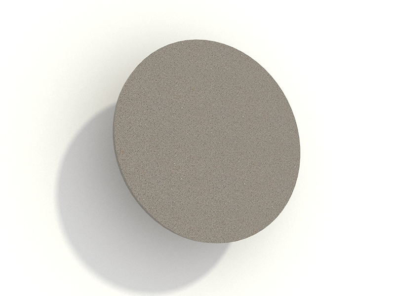 LVY-W0515 Cement Concrete Minimalist Circular LED Gray/black Wall Lamp