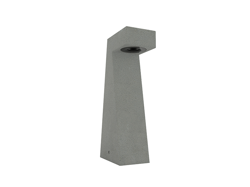LVY-O6018 Cement Concrete LED Gray/black Outdoor Garden Lamp