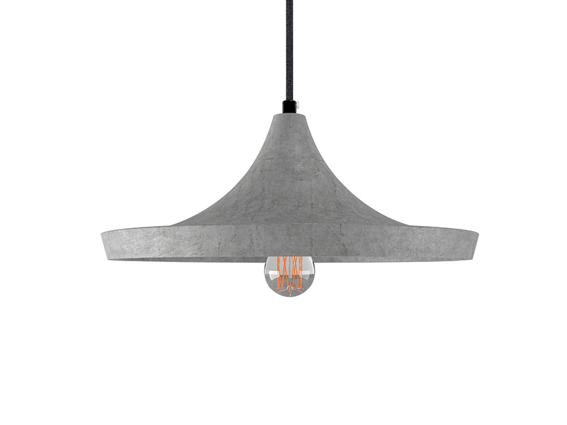 LVY-P5514 Cement Concrete Hanging Lights Decorative chandelier Light E27 Gray/black Cement Pendant Lamps