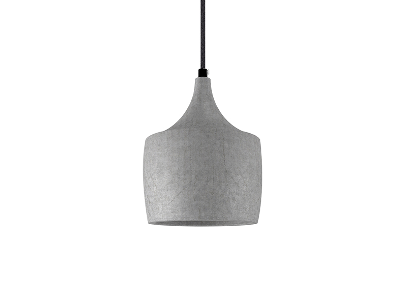 LVY-P5515 Cement Hanging Lights Fixture Decorative Light E27 Gray/black Cement Pendant Lamps