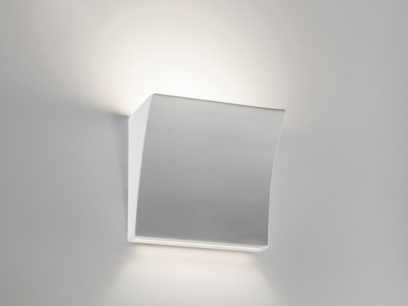 LVY-W0107 Gypsum Plaste Lamp White Modern G9 Indoor Wall Light