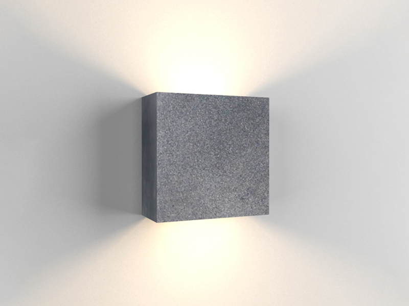 LVY-W0704 Gypsum Plaster Square Modern lLED Indoor Wall Light