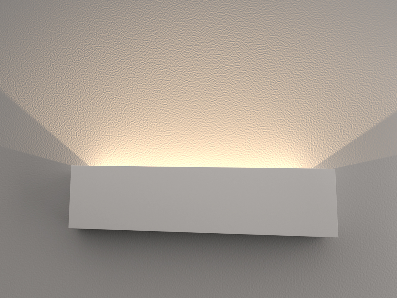 LVY-W0161  White Gypsum plaster LED bracket wall lamp