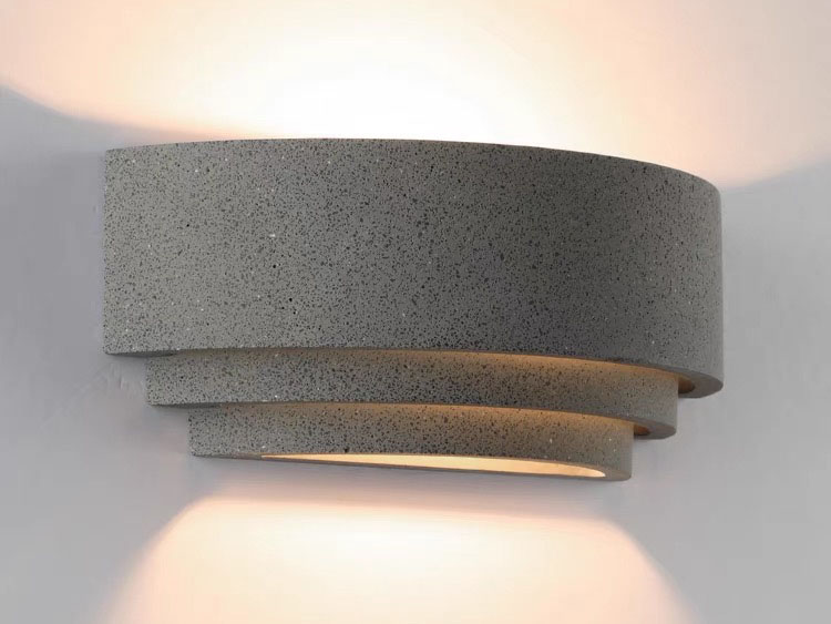 LVY-W0558 Concrete cement outdoor lamp wall lamp