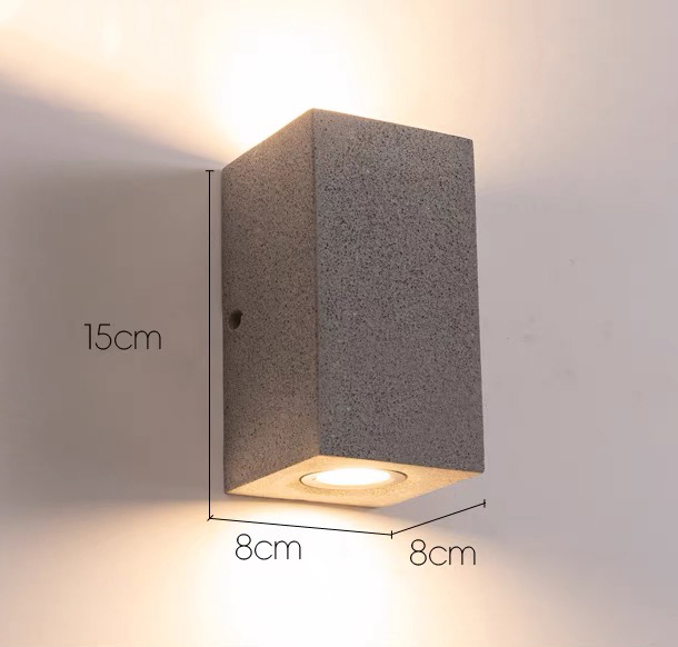 LVY-W0610 Concrete cement outdoor lamp wall lamp