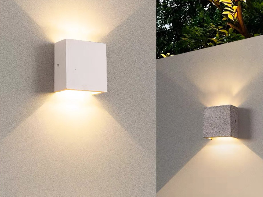 LVY-W00704A Concrete cement outdoor lamp wall lamp