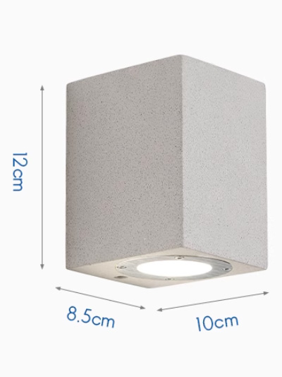 LVY-W0550 Concrete cement outdoor lamp wall lamp