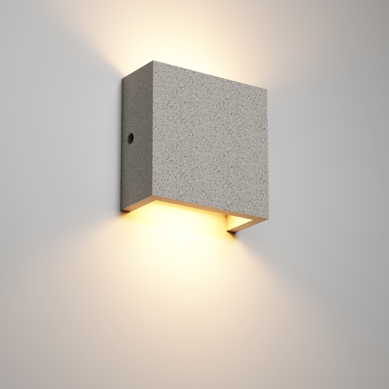 LVY-W00704A Concrete cement outdoor lamp wall lamp