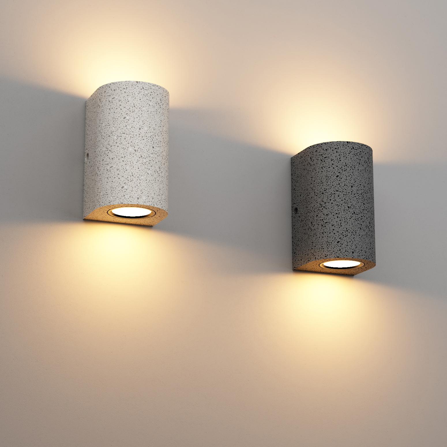 LVY-W0612 Concrete cement outdoor lamp wall lamp