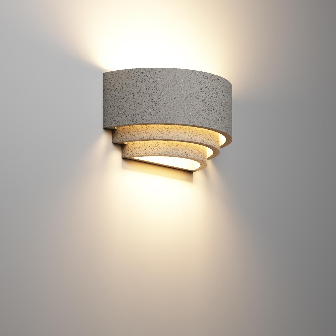 LVY-W0558 Concrete cement outdoor lamp wall lamp