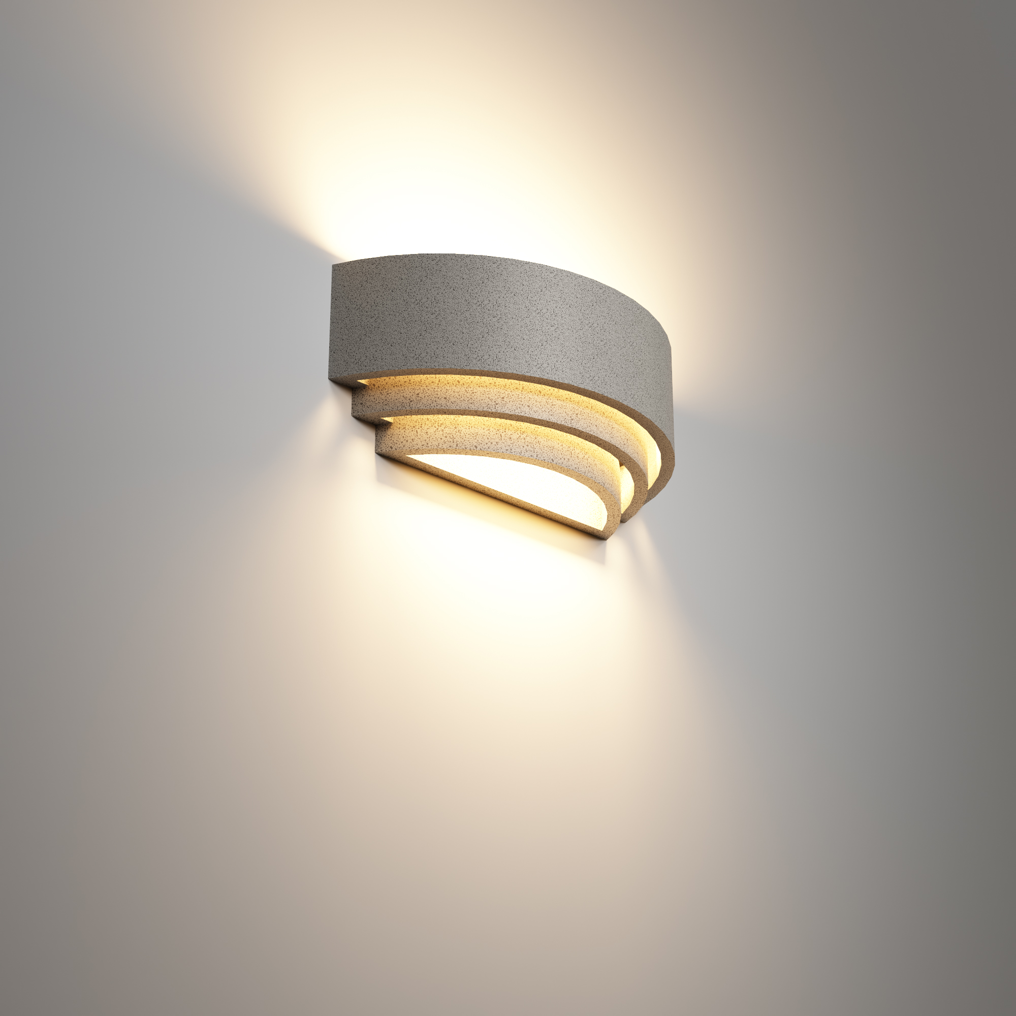 LVY-W0559 Concrete cement outdoor lamp wall lamp